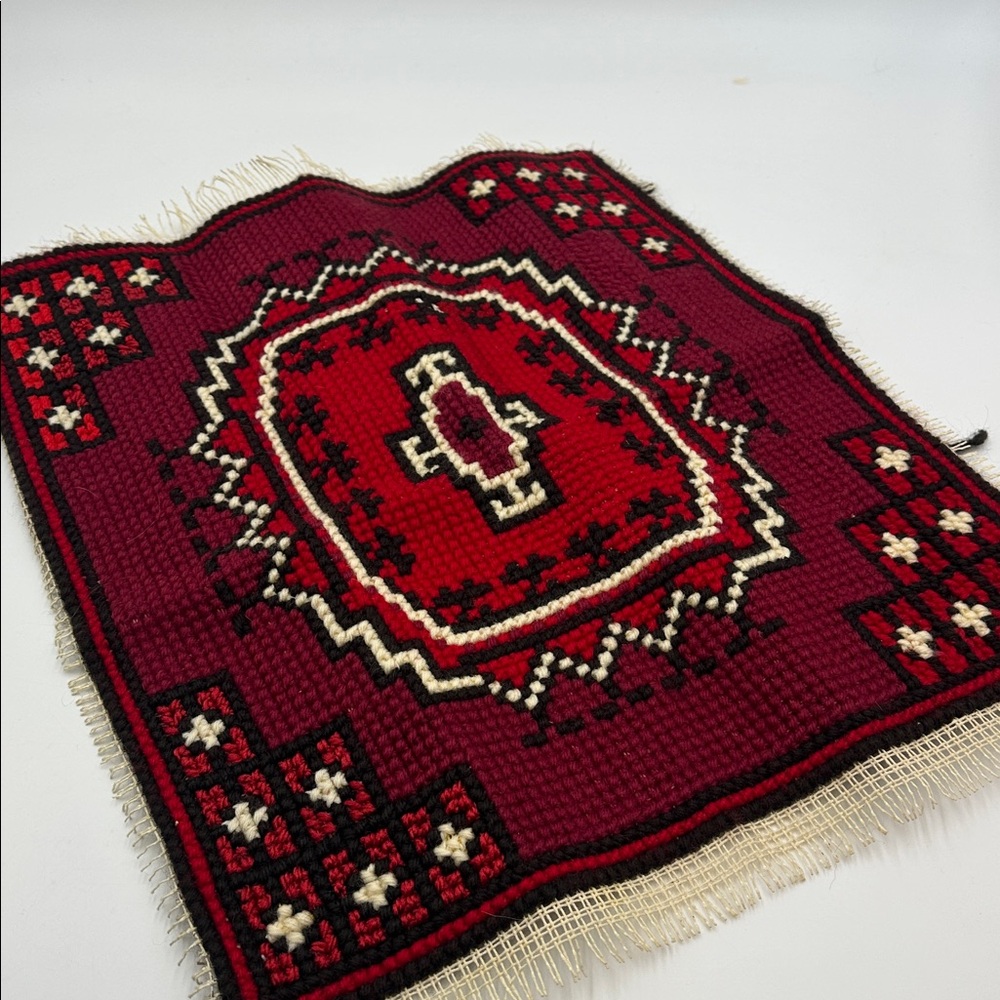 Vintage Geometric Medallion Tribal Tapestry